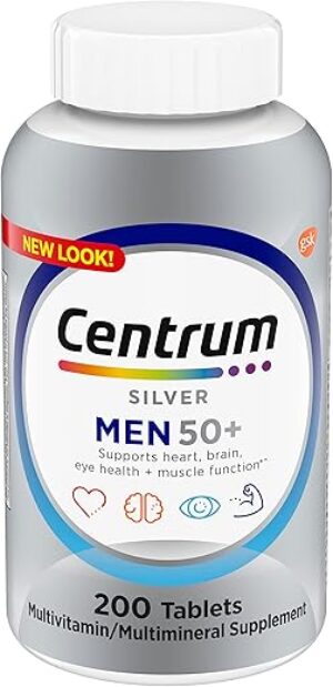 Centrum Men’s 50+ Multivitamin With Vitamin D3