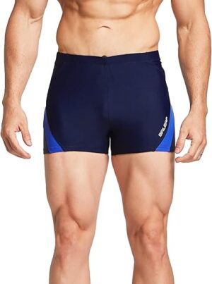 BALEAF Men’s Athletic Swim Jammers Swimsuit