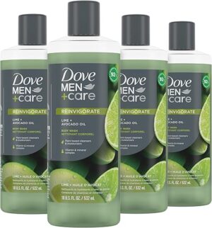 DOVE MEN + CARE Men's Body Wash Lime & Avocado 18 oz