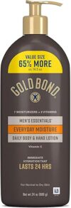 Gold Bond Men’s Essentials Daily Moisture Lotion, 24 oz