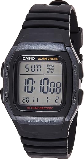 Casio Men's W96H-1BV Classic Sport Watch