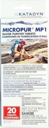 Katadyn Micropur MP1 Purification Tablets (20 Count)