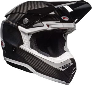 BELL Moto-10 Spherical MIPS Helmet (Gloss Black/White – X-Large)