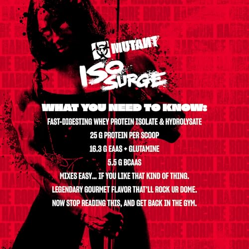Mutant ISO Surge Whey Protein Isolate, 5 lb - Peanut Butter Chocolate - Image 5
