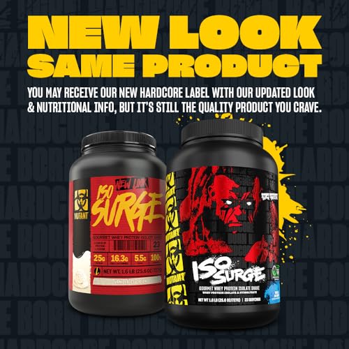 Mutant ISO Surge Whey Protein Isolate, 5 lb - Peanut Butter Chocolate - Image 2
