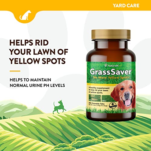 NaturVet GrassSaver Dog Supplement - Neutralizes Urine - Image 2
