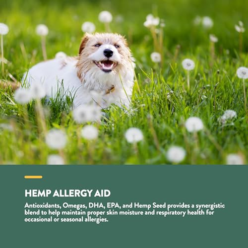 NaturVet Hemp Allergy Aid Supplement For Dogs, 120 Count - Image 4