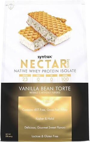 Syntrax Nectar Sweets Whey Isolate Protein Powder, Vanilla
