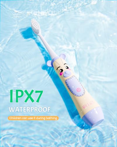 NELL&WELL Kids Electric Toothbrush, 3 Modes, Waterproof - Image 5