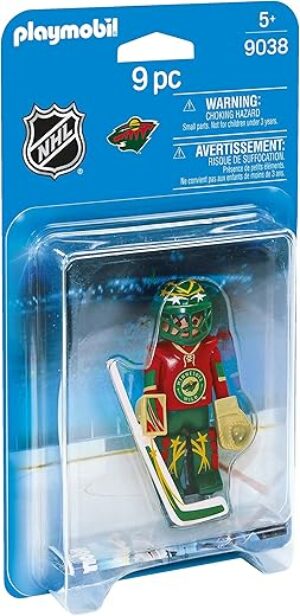 Playmobil NHL Minnesota Wild Goalie Figure