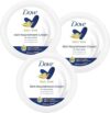 Dove Nourishing Cream For Extra Dry Skin, 3-Pack