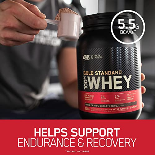 Optimum Nutrition Whey Gold Standard, Vanilla, 2 Pound - Image 5