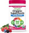Orgain Organic Greens Powder + 50 Superfoods, Berry