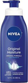 NIVEA Original Moisture Body Lotion, 16.9 Fl Oz