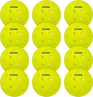 Franklin Sports Outdoor X-40 Pickleball Balls – USAPA Approved