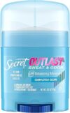 Secret Outlast Antiperspirant Deodorant, Sweat Protection