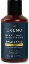 Cremo Palo Santo Beard Wash & Softener, 6 Oz