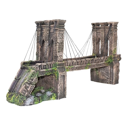 Penn-Plax Brooklyn Bridge Model For Large Aquariums - Image 3