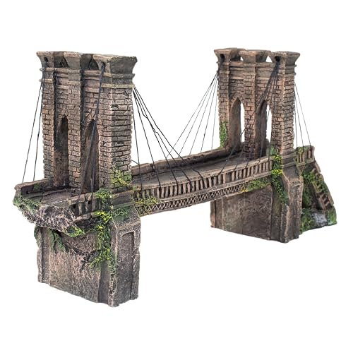 Penn-Plax Brooklyn Bridge Model For Large Aquariums - Image 4