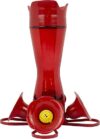 Perky-Pet Pinchwaist Hummingbird Feeder, Red Glass