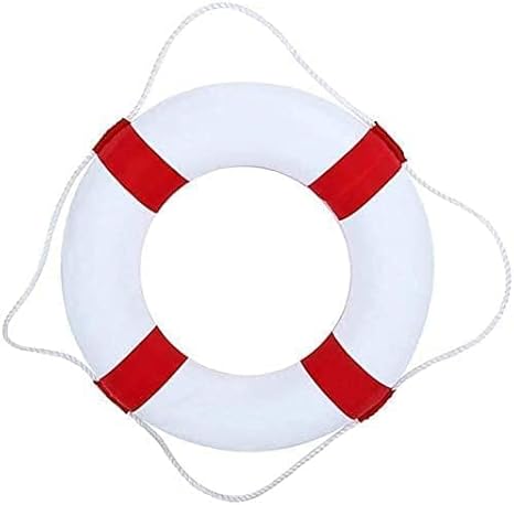 WJIANKPA Pool Safety Life Preserver Ring 52cm