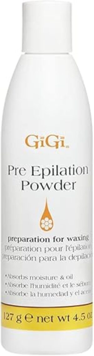 GiGi Pre Epilation Dusting Powder, 4.5 Ounce