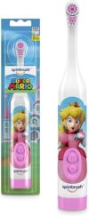 Spinbrush Princess Peach Kids Electric Toothbrush, Soft