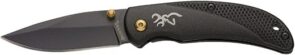 Browning Prism 3 Folding Knife Black