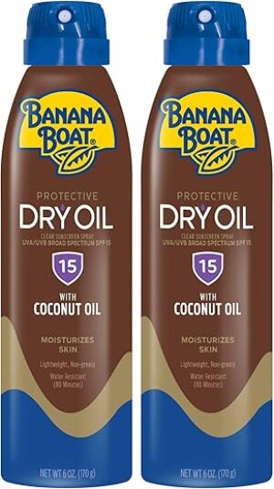 Banana Boat Protective Tanning Dry Oil Spray SPF 15