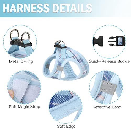 PUPTECK Adjustable Pet Harness Collar and Leash - Image 2