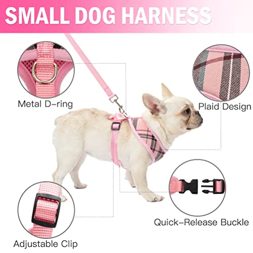 PUPTECK Soft Mesh Dog Harness Leash Set - Image 4