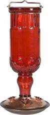 Perky-Pet Red Antique Bottle Hummingbird Feeder 8119-2