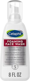 Cetaphil Redness Relieving Foaming Face Wash, 8 Fl Oz