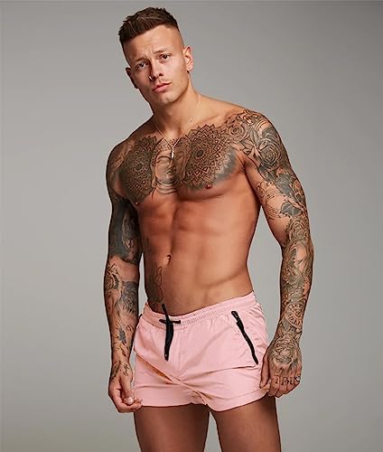 Redqenting Mens Quick Dry Swim Trunks With Pockets - Image 3