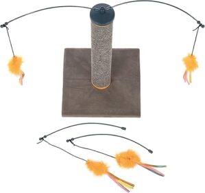 SmartyKat Scratch ‘N Spin Cat Scratching Post