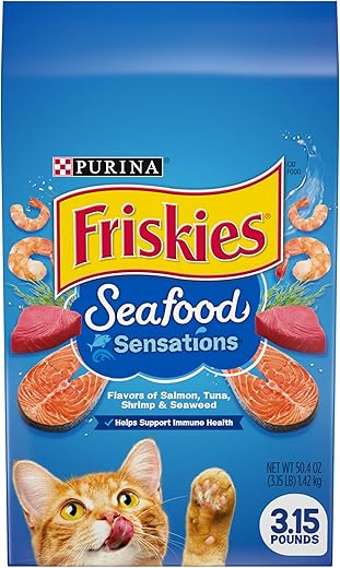 Friskies Seafood Sensations Dry Cat Food