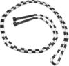 GoFit Segmented Beaded Jump Rope, Black