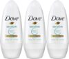 Dove Sensitive Antiperspirant Deodorant Roll-On, Fragrance-Free