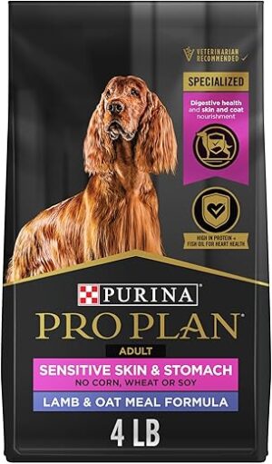Purina Pro Plan Sensitive Skin & Stomach Dog Food – Lamb Formula