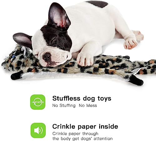 SHARLOVY Dog Squeaky Crinkle Toys 6 Pack - Image 3