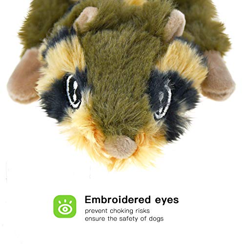 SHARLOVY Dog Squeaky Crinkle Toys 6 Pack - Image 4