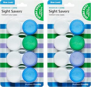 Bausch + Lomb Sight Savers Leak Proof Contact Lens Cases