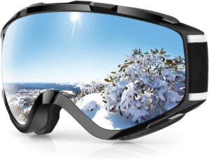 findway Ski Goggles OTG – 100% UV Protection
