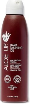 ALOE UP SPF 4 Dark Tanning Oil Spray