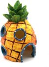 Penn-Plax Spongebob Squarepants Pineapple House Ornament – Large