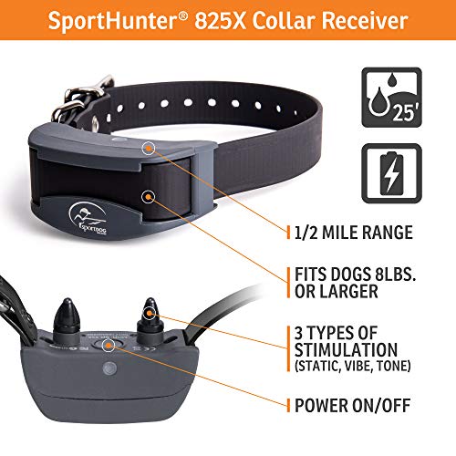 SportDOG SportHunter 825X Dog Training Shock Collar - Image 4