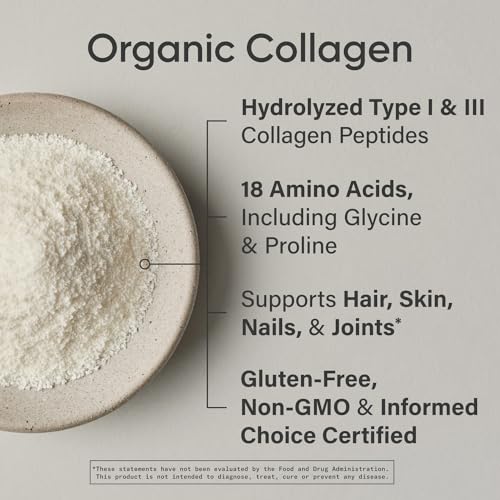 Sports Research Organic Collagen Peptides - Unflavored Powder - Image 4