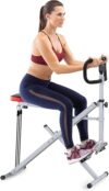 MARCY Squat Rider Machine XJ-6334, Silver & Black