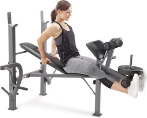MARCY Standard Weight Bench With Leg Developer MD-389
