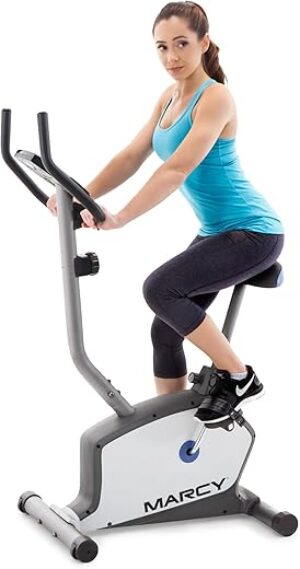MARCY Stationary Exercise Bicycle with 8 Resistance Levels